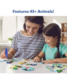 The Animal Alphabet,Fun & Educational 52 Piece Jigsaw Puzzle