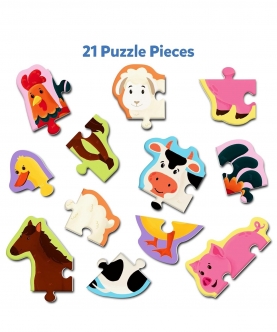 My First Puzzle Set: Farm Animal