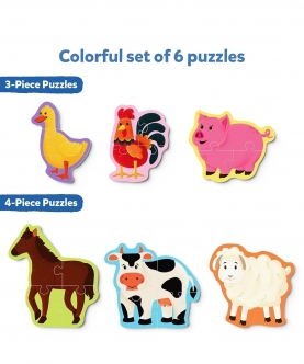 My First Puzzle Set: Farm Animal