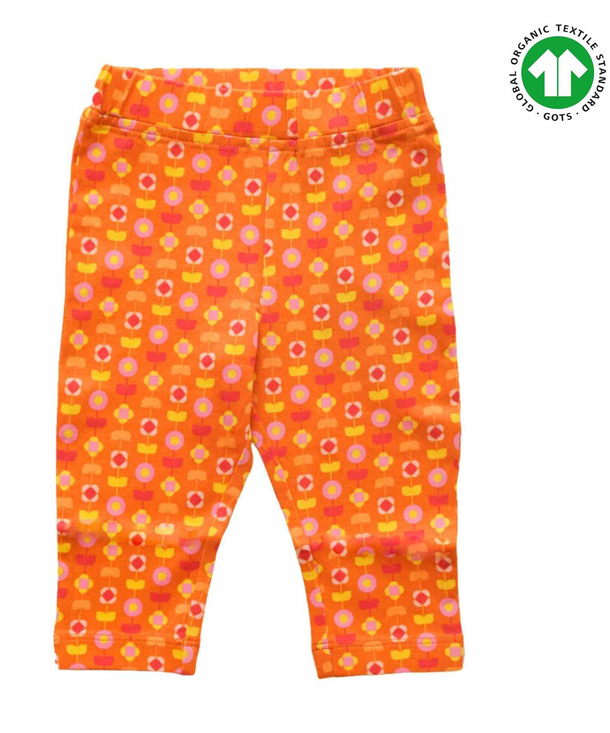 Baby girl orange leggings best sale