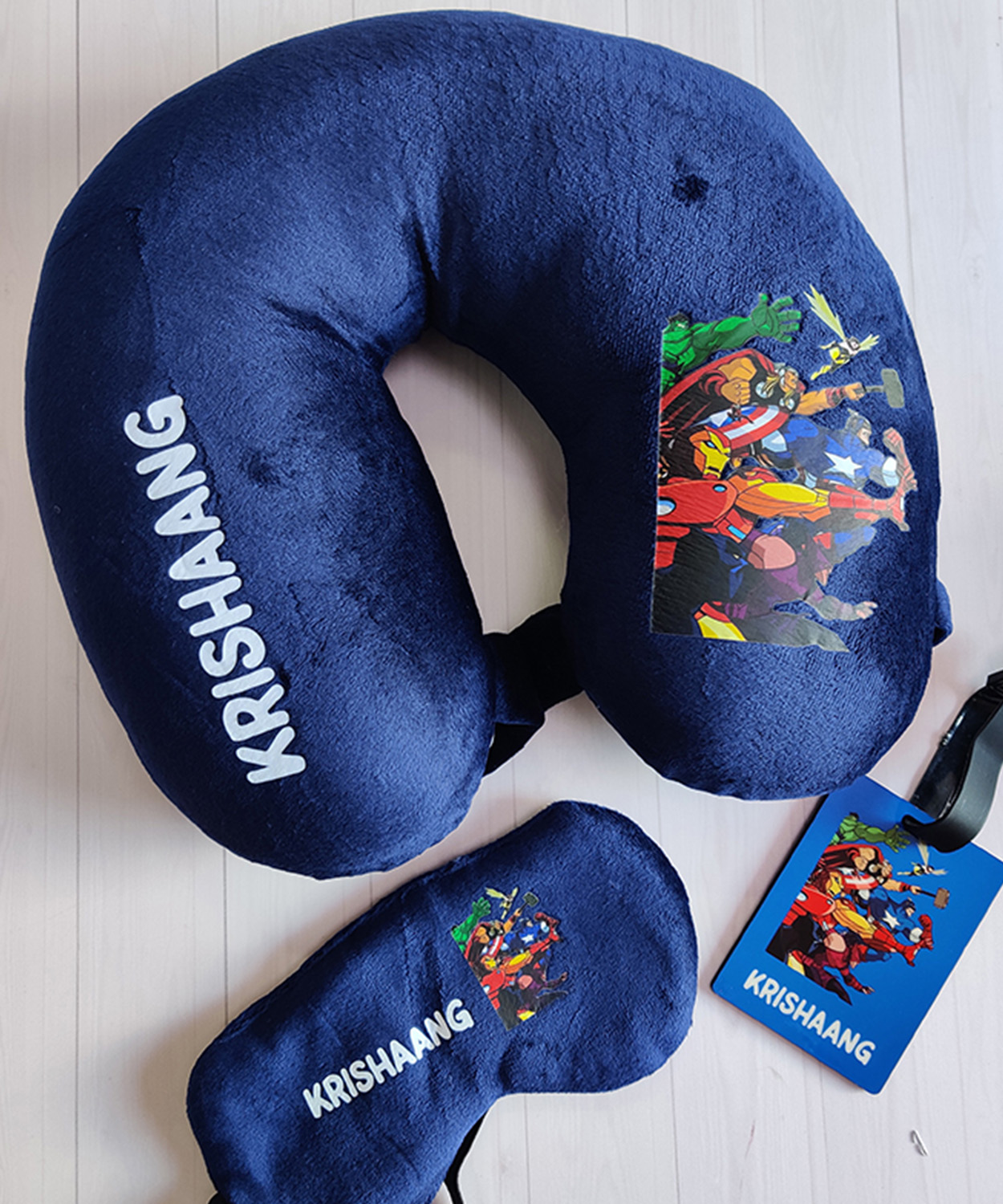 Little Birdie Presents Neck Pillow Set Avengers Available Only At Little Tags